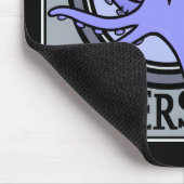 ヴィンテージおもしろいスタイルタコ用マウスパッド マウスパッド (コーナー)