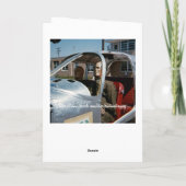 ヴィンテージおもしろいテストダンミーマンネクインドール写真 カード (裏面)