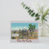 ヴィンテージおもしろいデザートカード (スタンド正面)