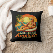 ヴィンテージおもしろいトランプアメリカ湾2025 クッション (ブランケット)