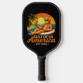 ヴィンテージおもしろいトランプアメリカ湾2025 ピックルボールラケット (正面)