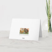 ヴィンテージおもしろいトルコ乗り シーズンカード (裏面)