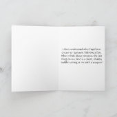 ヴィンテージおもしろいバレンタイン – Cupid, シーズンカード (内部)