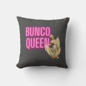 ヴィンテージおもしろいバンコクイーン クッション (正面)