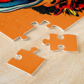 ヴィンテージおもしろいピエロ ジグソーパズル (側面)