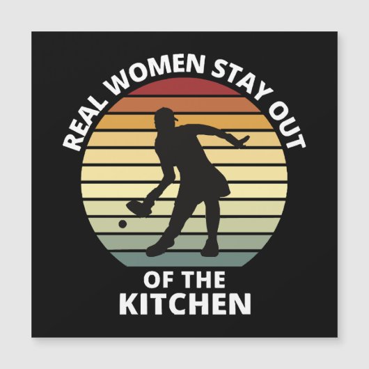 ヴィンテージおもしろいピックボール女子 (正面)