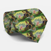 ヴィンテージおもしろいファミリーピクニック ネクタイ (ロール)