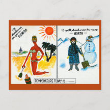 ヴィンテージおもしろいフロリダの雪と太陽