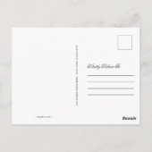 ヴィンテージおもしろいベビーHay in Hammock Art ポストカード (裏面)