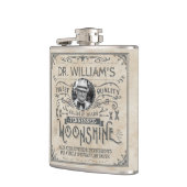 ヴィンテージおもしろいムーンシャインヒルビリーメディシンカスタムグ フラスク (左)