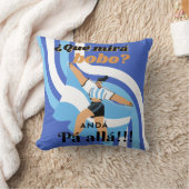 ヴィンテージおもしろいメッシーアルゼンチンケミラボボ クッション (ブランケット)