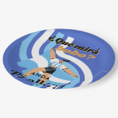 ヴィンテージおもしろいメッシーアルゼンチンケミラボボ ペーパープレート (アングル)