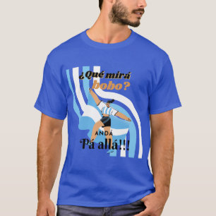 ヴィンテージおもしろいメッシーアルゼンチンケミラボボ Tシャツ