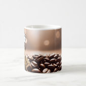 ヴィンテージおもしろいライフがコーヒーマ救済グ コーヒーマグカップ (中央)