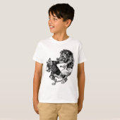 ヴィンテージおもしろいラグビー Tシャツ (正面フル)