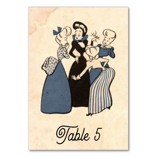 ヴィンテージおもしろいレトロ婚約リングや輪素朴結婚の テーブルナンバー (正面)