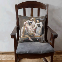 ヴィンテージおもしろいワインセラーのスイスの飲みシーン クッション