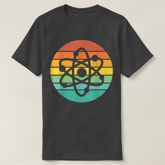 ヴィンテージおもしろい原子服教え科生 Tシャツ (デザイン正面)