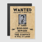 ヴィンテージおもしろい受刑者の報酬が磁気カードを要求 (正面/裏面)