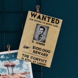 ヴィンテージおもしろい受刑者報酬の指名手配 ポストカード