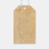 ヴィンテージおもしろい受刑者報酬ウェスタン指名手配 ギフトタグ (裏面)