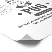 ヴィンテージおもしろい広告 – ウィグリー氏のシャンプー ポスター (角)