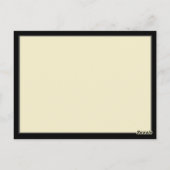 ヴィンテージおもしろい文字メッセージ赤電話ブース ポストカード (裏面)