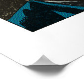 ヴィンテージおもしろい漫画は真実を偽のニュースを暴露する ポスター (角)