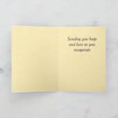 ヴィンテージおもしろい犬と勇気付けられるが好調 カード (内部)