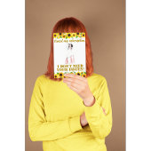 ヴィンテージおもしろい皮肉ラインアート女性はがき ポストカード