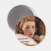 ヴィンテージおもしろい磁石 マグネット (正面/裏面)