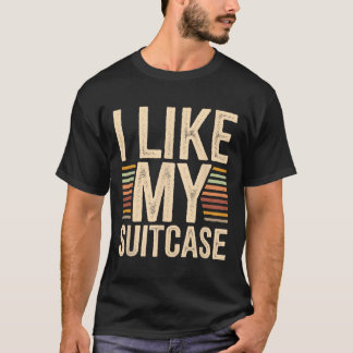 ヴィンテージおもしろい私は私のスーツケーストランプミーム2 Tシャツ