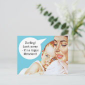 ヴィンテージおもしろい葉書 ポストカード (スタンド正面)