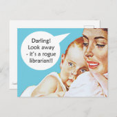 ヴィンテージおもしろい葉書 ポストカード (正面/裏面)