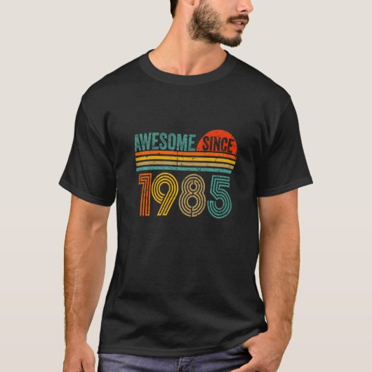 ヴィンテージおもしろい1985年38歳、女性38歳 Tシャツ (正面)