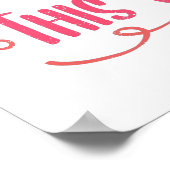 ヴィンテージおもしろい70歳ことわざ引用文 ポスター (角)