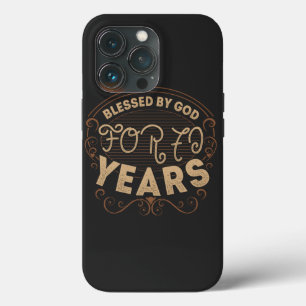 ヴィンテージおもしろい70歳ことわざ引用文 iPhone 13 PROケース