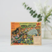 ヴィンテージおもちゃ兵士おもちゃ及びはがき ポストカード (スタンド正面)