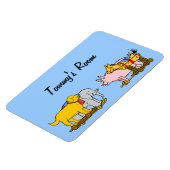 ヴィンテージおもちゃ犬、馬、豚、象 マグネット (左側)