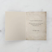 ヴィンテージおもちゃ雪のクリスマス シーズンカード (内部)