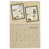 ヴィンテージおもちゃ1950s – カタログ図解入りの、写真付きのページ カレンダー (2月 2026)