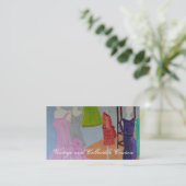 ヴィンテージおよび収集できるオートクチュール 名刺 (スタンド正面)