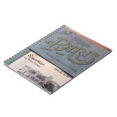 ヴィンテージお土産デパリパーソナライズされたノート3 ノートブック (左側)