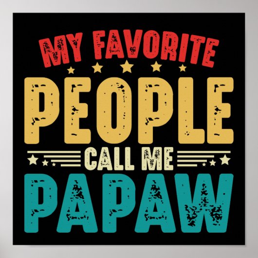 ヴィンテージお気に入りのは私を父と呼ぶ ポスター (正面)