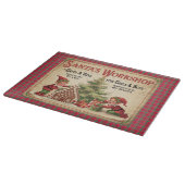 ヴィンテージお洒落サンタ工房 カッティングボード (角)