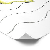 ヴィンテージお洒落ストーリ結婚ブックの森 ポスター (角)