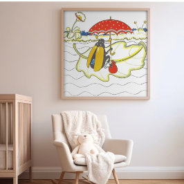 ヴィンテージお洒落ストーリ結婚ブックの森 ポスター