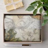 ヴィンテージお洒落フェアリー植物性ベリースケッチェ 薄葉紙 (ギフト)