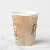 ヴィンテージお洒落妖精ガールバースデーパーティー 紙コップ (右)