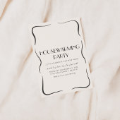 ヴィンテージお洒落引っ越し祝いパーティーパーティー招待状 招待状